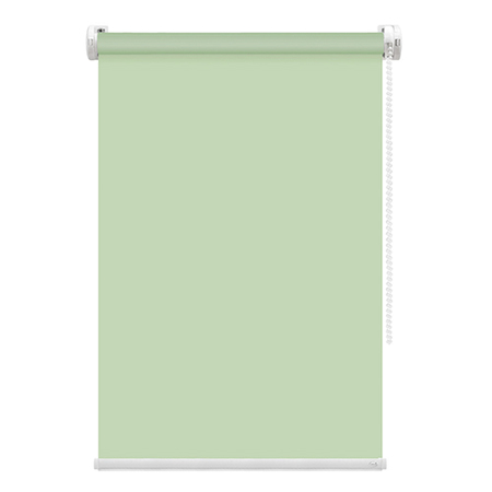 Готовые рулонные шторы 50см зеленый